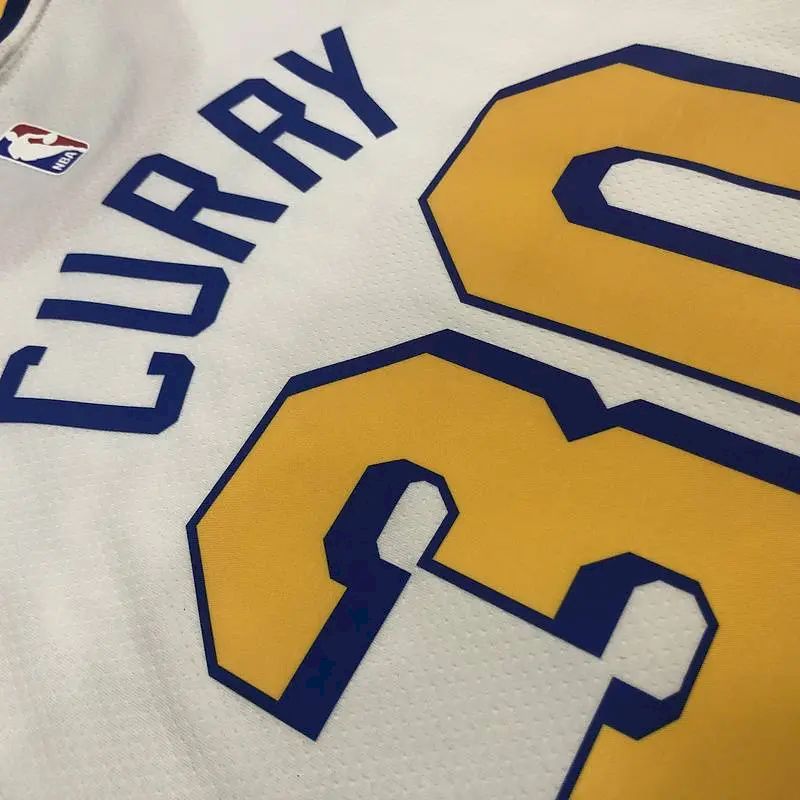 Camisa Stephen Curry Masculina Branca Versão Jogador – Edição Clássica San Francisco