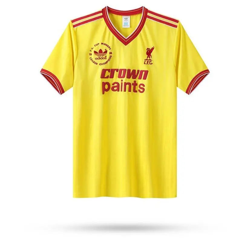 Camisa retrô da terceira Copa da Inglaterra do Liverpool 1985/86