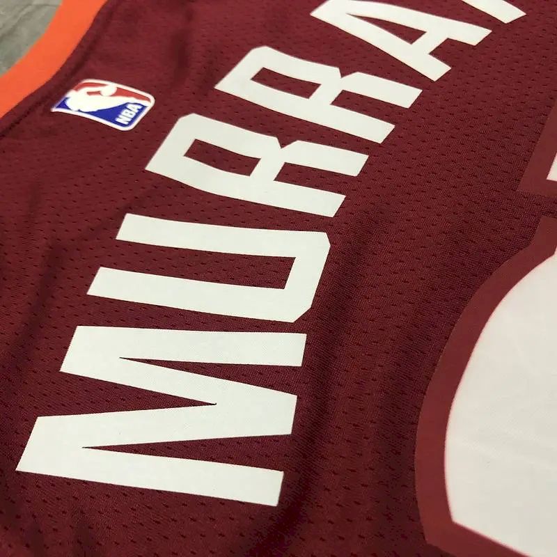 Camisa Jamal Murray Vermelha Masculina 2020-21 Swingman Versão Jogador – Edição City