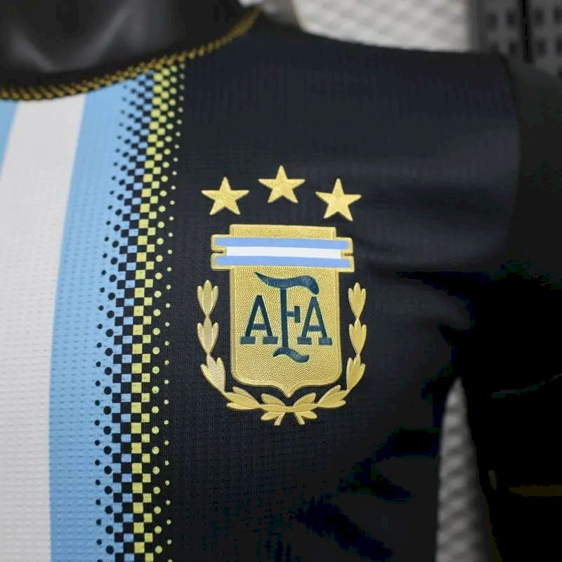 Argentina 2023/24 Special Edition Jersey Player Version Black