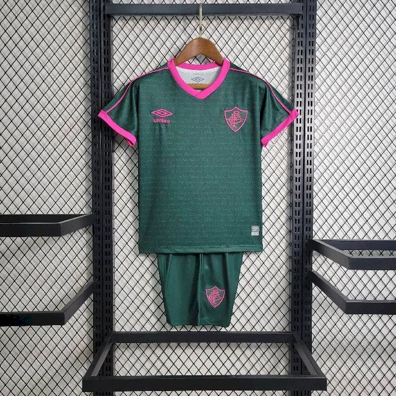 Terceiro uniforme infantil do Fluminense 2023/24