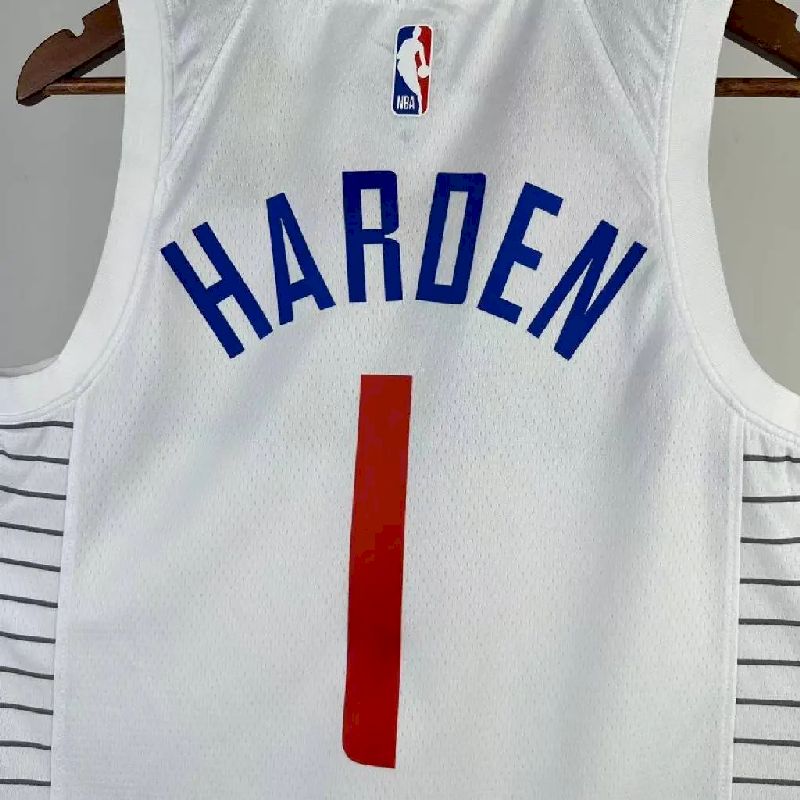Camisa James Harden Branca do Time Principal Masculino 2023