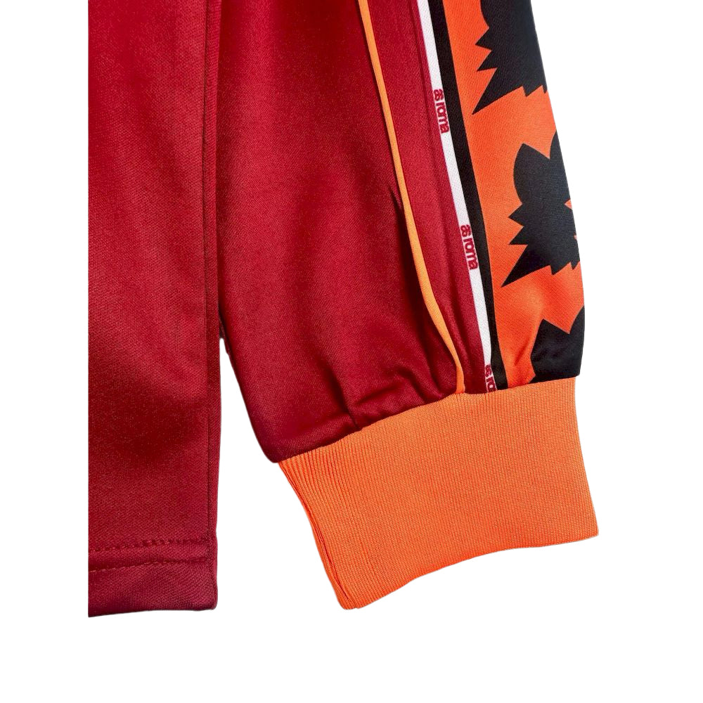 Camisa retrô de manga comprida da AS Roma 1998/99