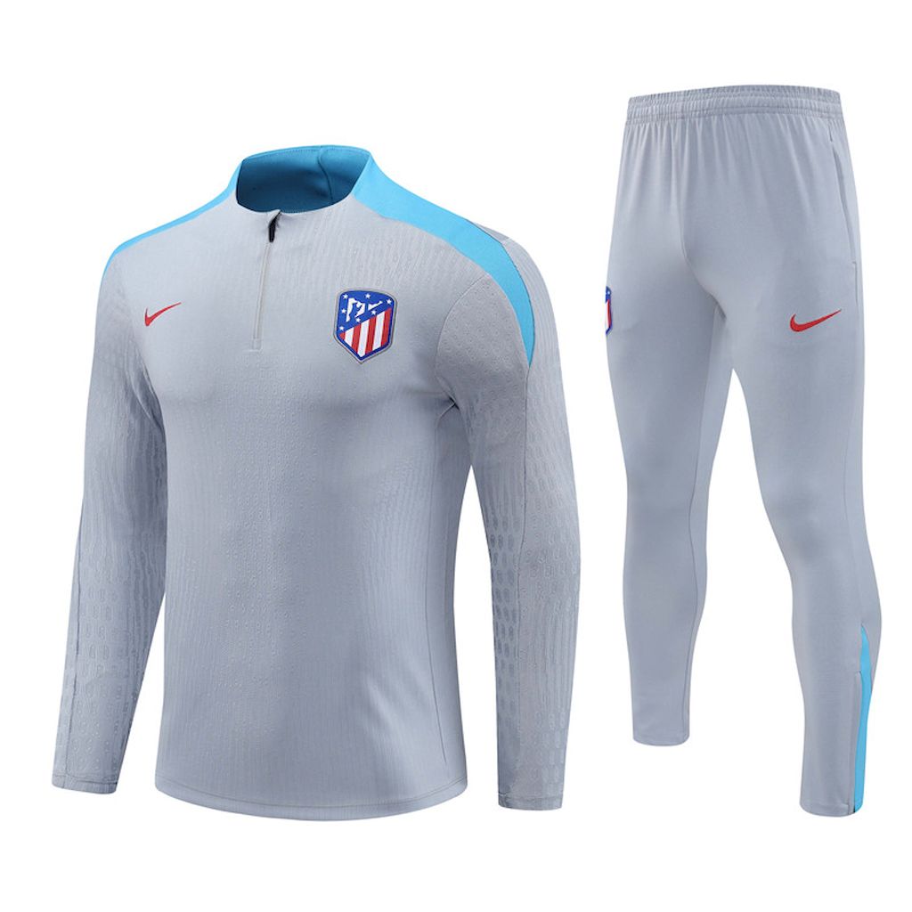 Suéter e calça adulto com zíper médio do Atlético de Madrid 2024/25 14001