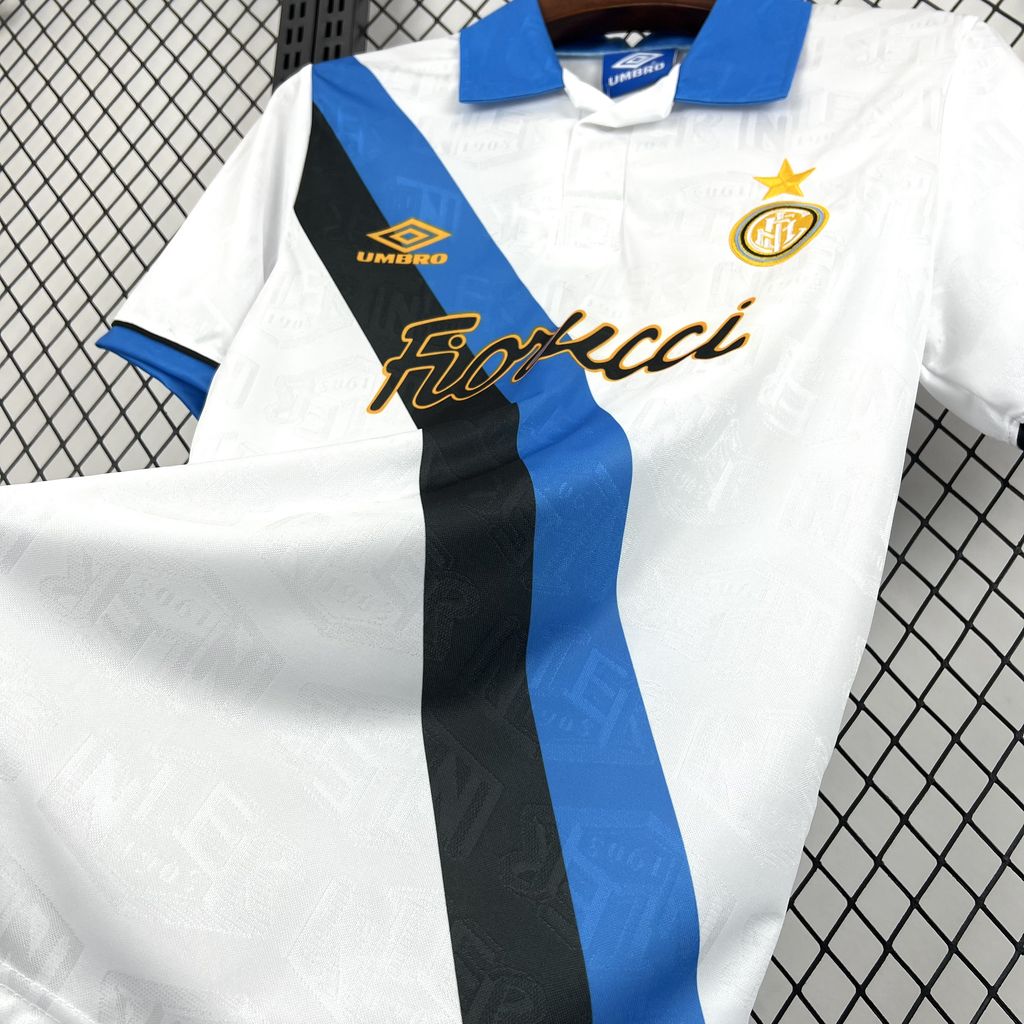 Camisa retrô reserva do Inter de Milão 1994/95