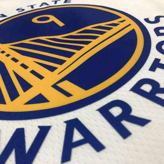 Camisa branca masculina Andre Iguodala Team – Edição de 75º aniversário