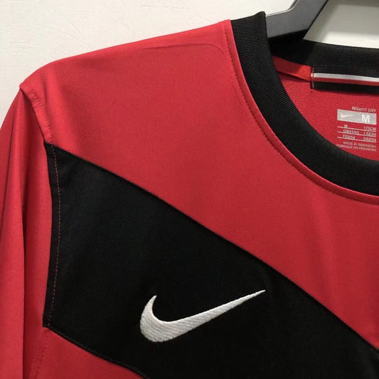 Camisa retrô de mangas compridas do Manchester United 2009/10 Home