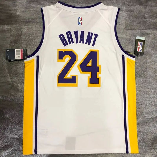Camisa Kobe Bryant Masculina Branca Versão Jogador – Edição Clássica Retro