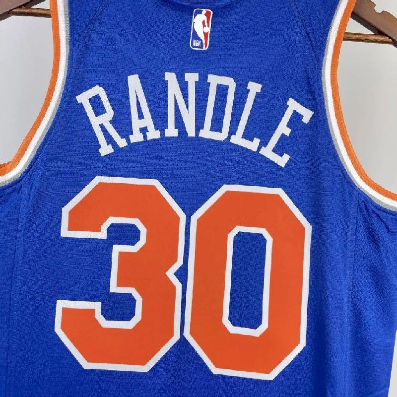 Men’s Julius Randle Away Blue Team Jersey