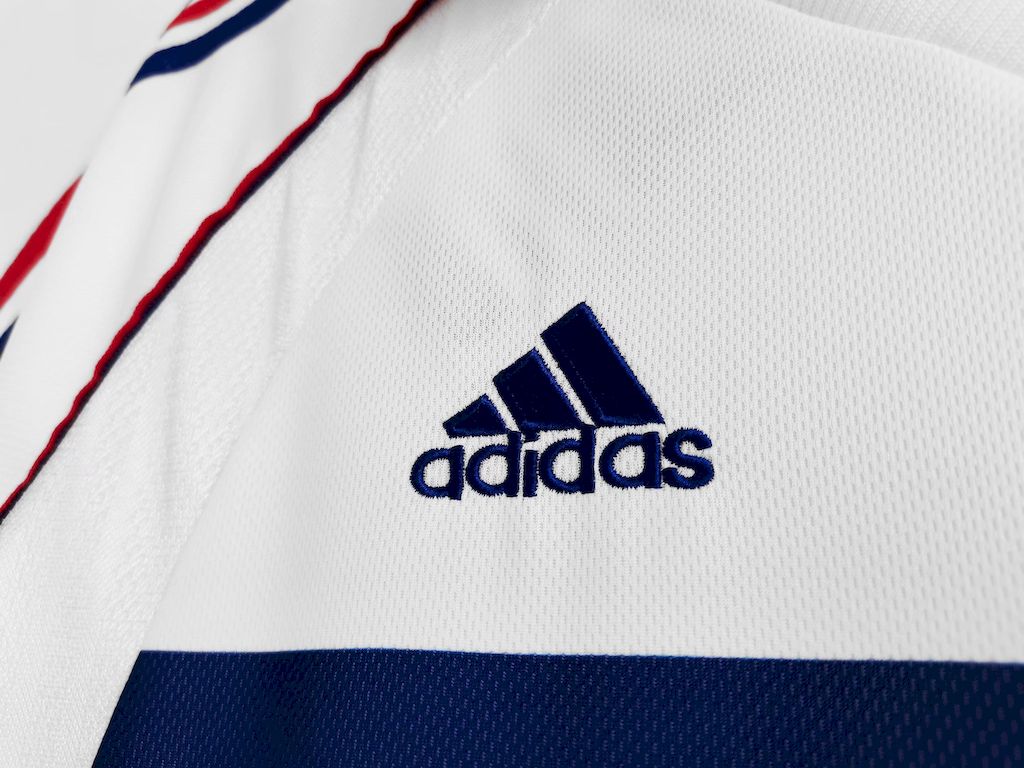 Camisa reserva retrô da França para a Copa do Mundo de 1998