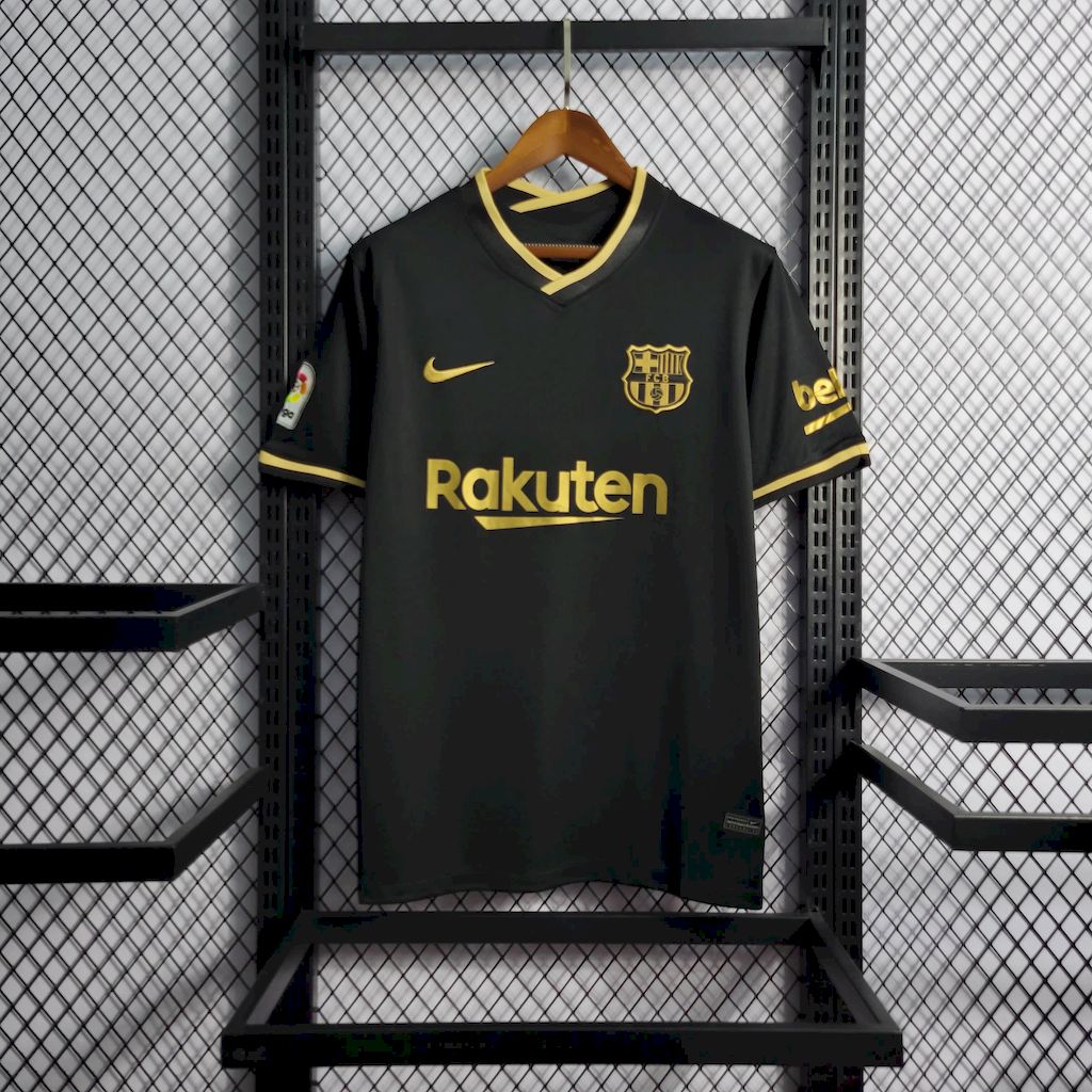 Camisa retrô alternativa do Barcelona 2020/21
