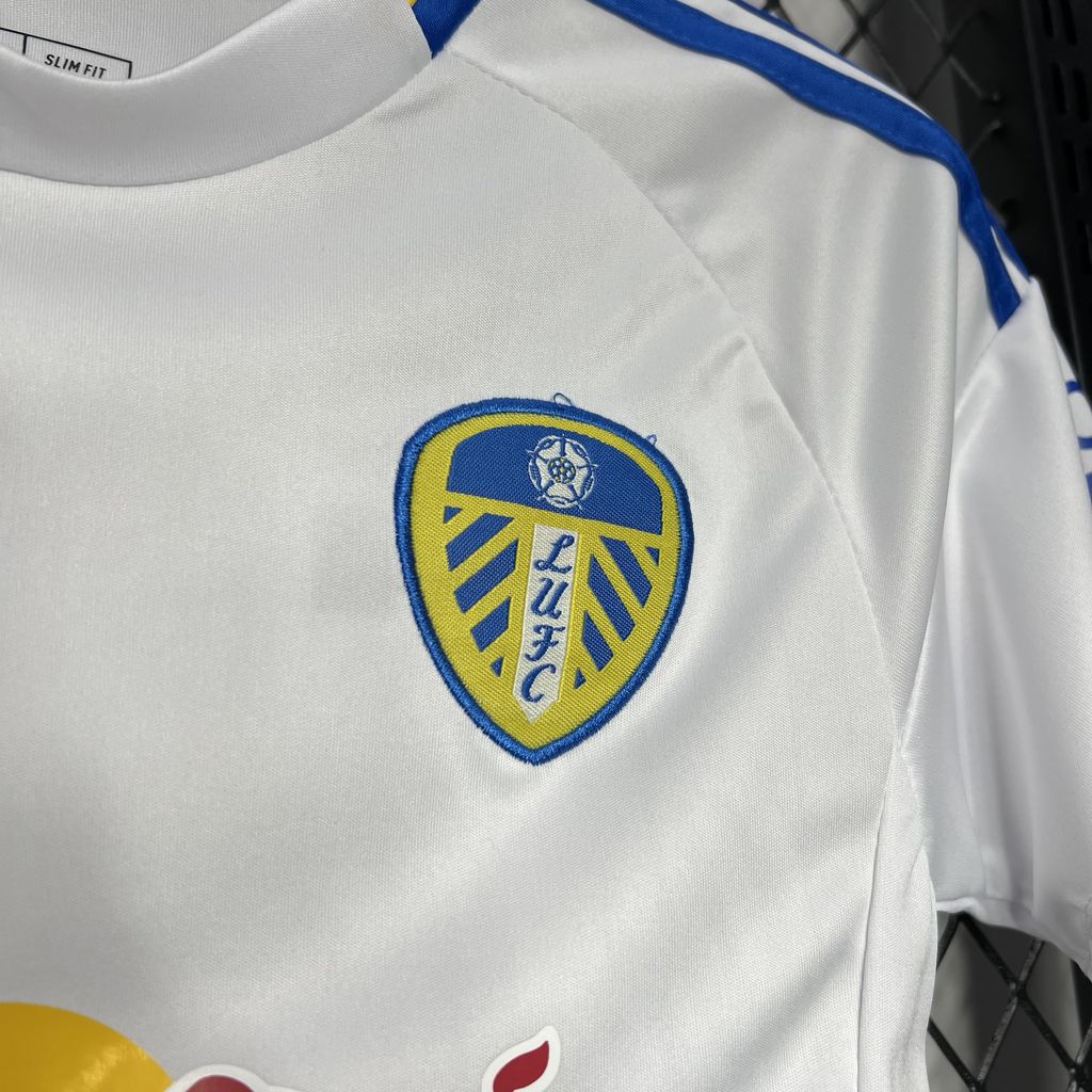 Camisa infantil do Leeds United FC 2024/25