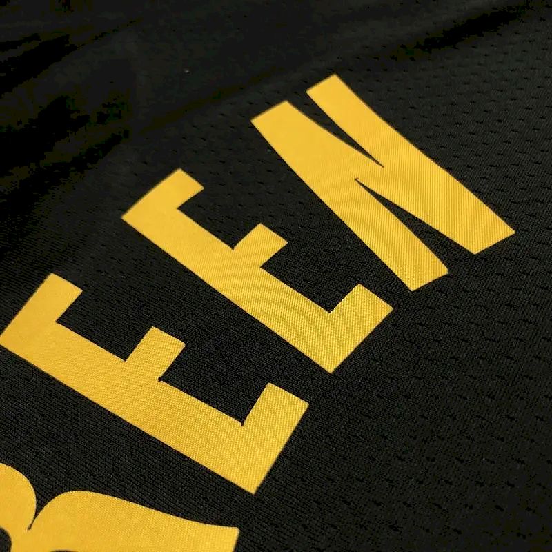 Men’s Draymond Green Black Team Jersey – 75th Anniversary City Edition