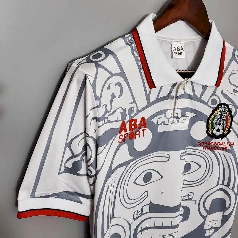 Camisa reserva retrô do México 1998