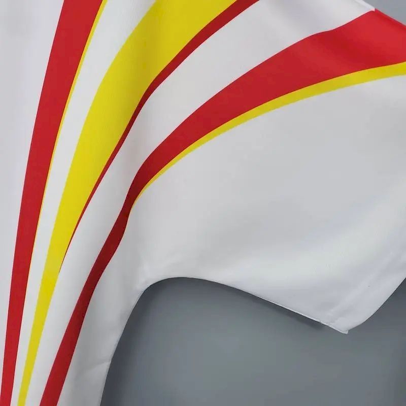 Camisa reserva retrô da Espanha de 1996