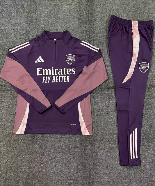 Suéter e calça infantil Arsenal 2024/25 com zíper 14001