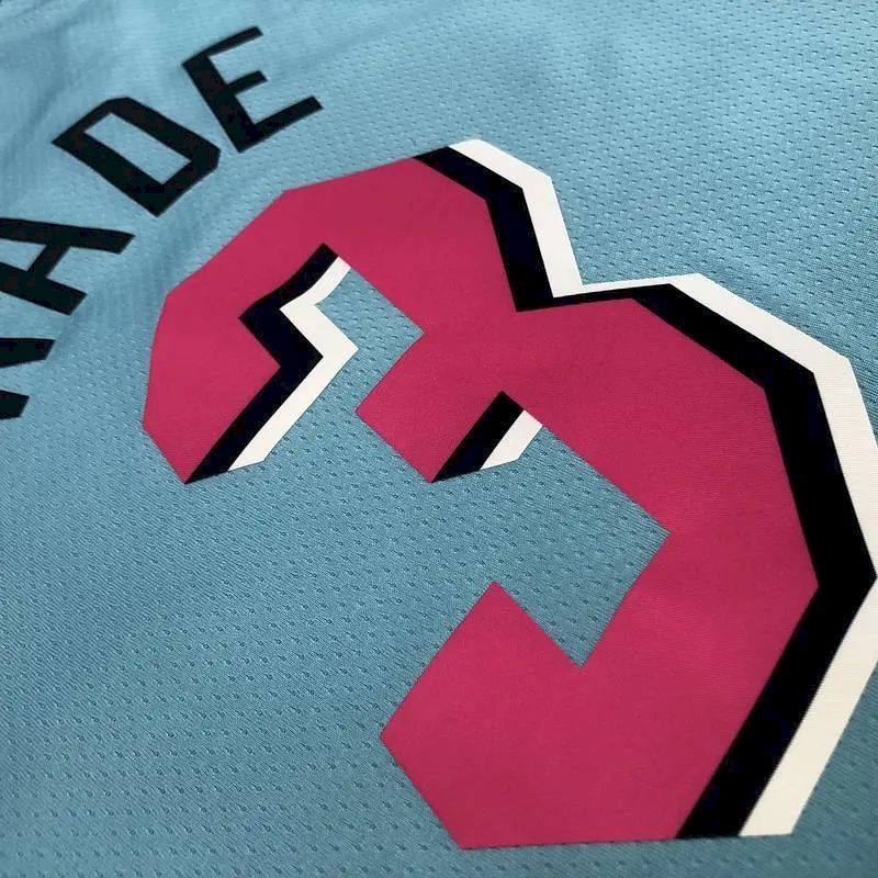 Camisa Dwyane Wade Azul Masculina Versão Jogador – Edição Clássica Retro