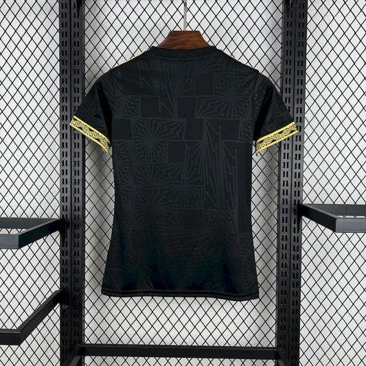 Women's Mexico 2025/26 Gold- Black Jersey