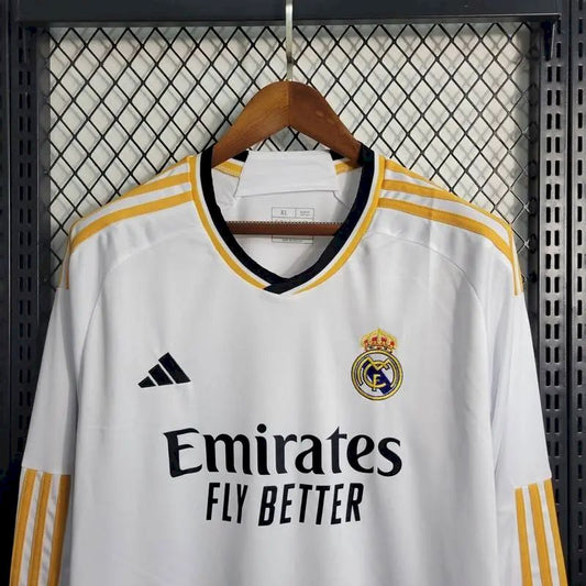 Camisa de manga comprida do Real Madrid 2023/24 Home
