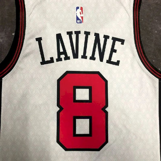 Camisa Zach LaVine Branca Masculina – Edição Cidade