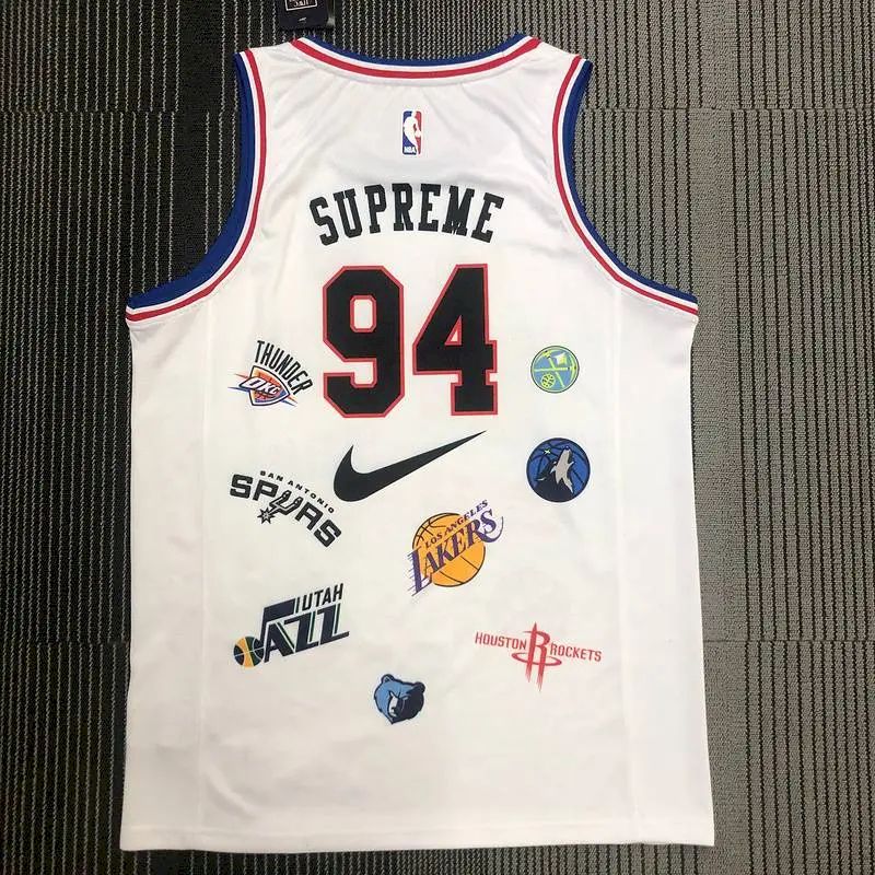 Camisa Swingman Player Masculina Co-branded Branca - Edição Limitada