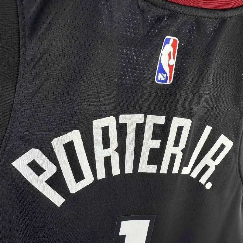 Denver Nuggets 2024/25 City Edition Black Color PORTER JR.#1
