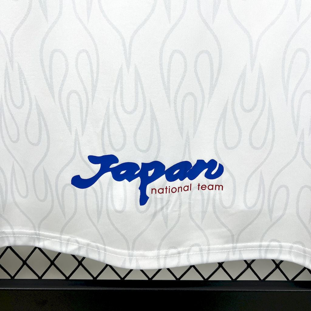 Camisa retrô de mangas compridas reserva do Japão 1998