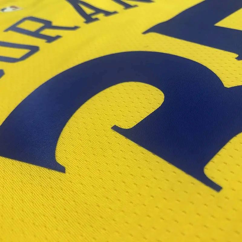 Camisa Kevin Durant Amarela Swingman Versão Jogador Masculina – Edição City