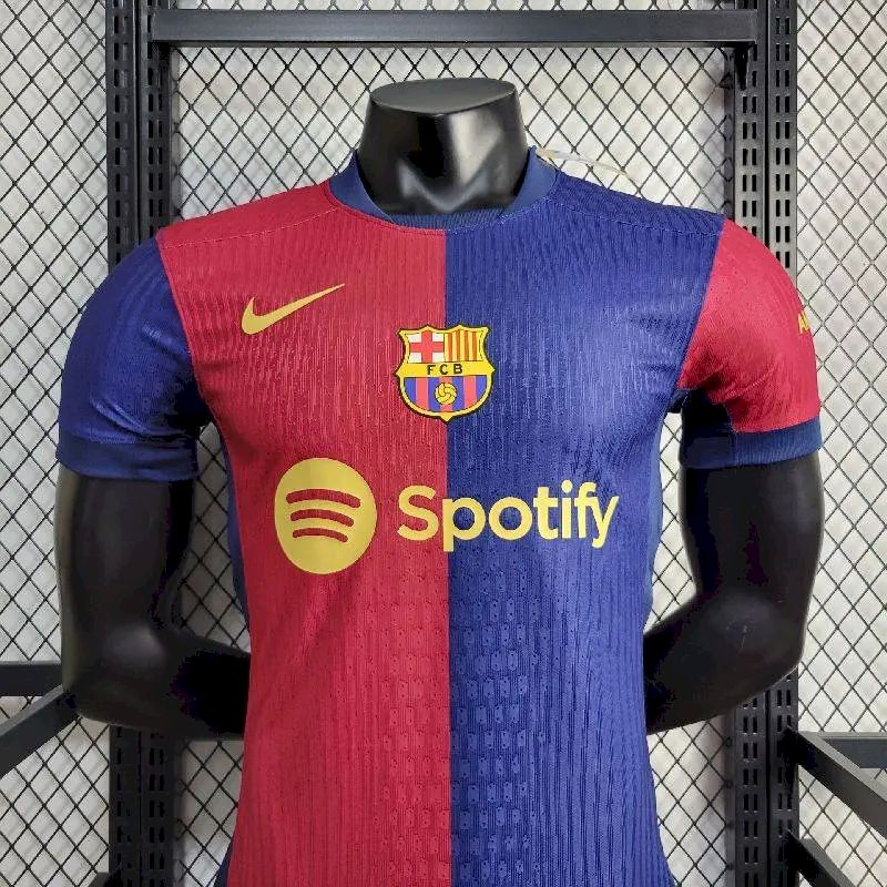 Camisa titular do Barcelona 2024/25 versão jogador