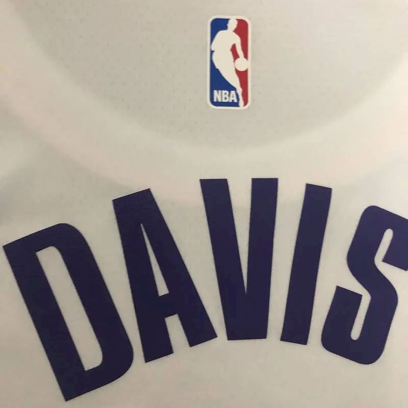 Camisa Anthony Davis Branca Masculina Versão Jogador