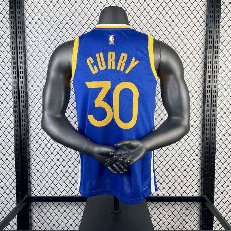 Men’s Stephen Curry Blue Away Team Jersey