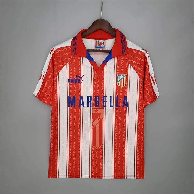 Camisa retrô do Atlético de Madrid 1995/96