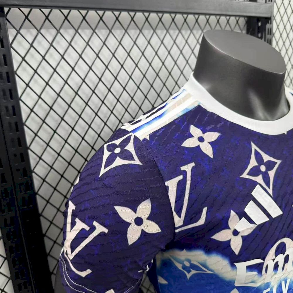 Real Madrid 2025/26 Purple Louis Vuitton Jersey Player Version