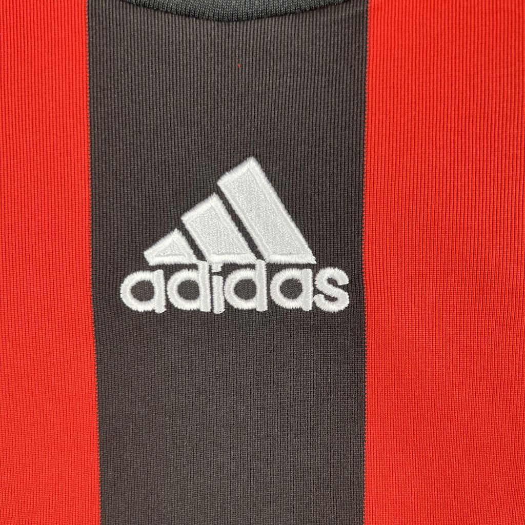 Camisa retrô de mangas compridas do AC Milan 2008/09 Home