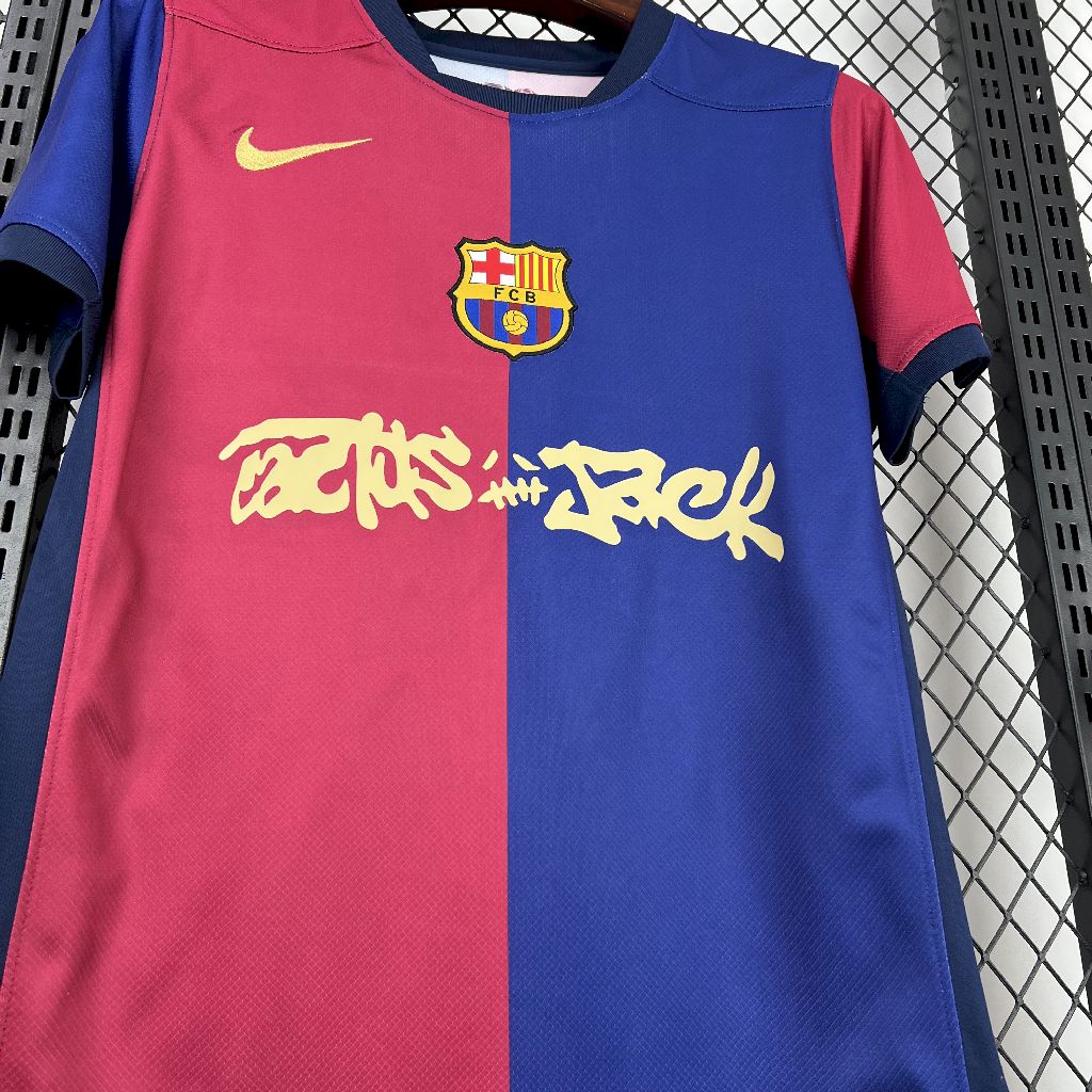 Barcelona 2024/25 Travis Scott Edition Jersey