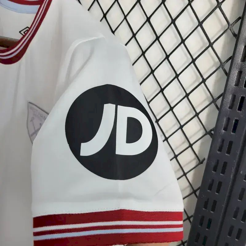 Kit reserva infantil do West Ham United 2023/24