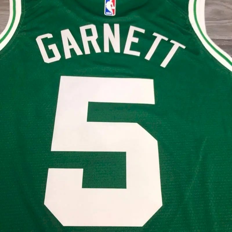 Camisa Kevin Garnett Masculina Verde Versão Jogador - Edição Ícone