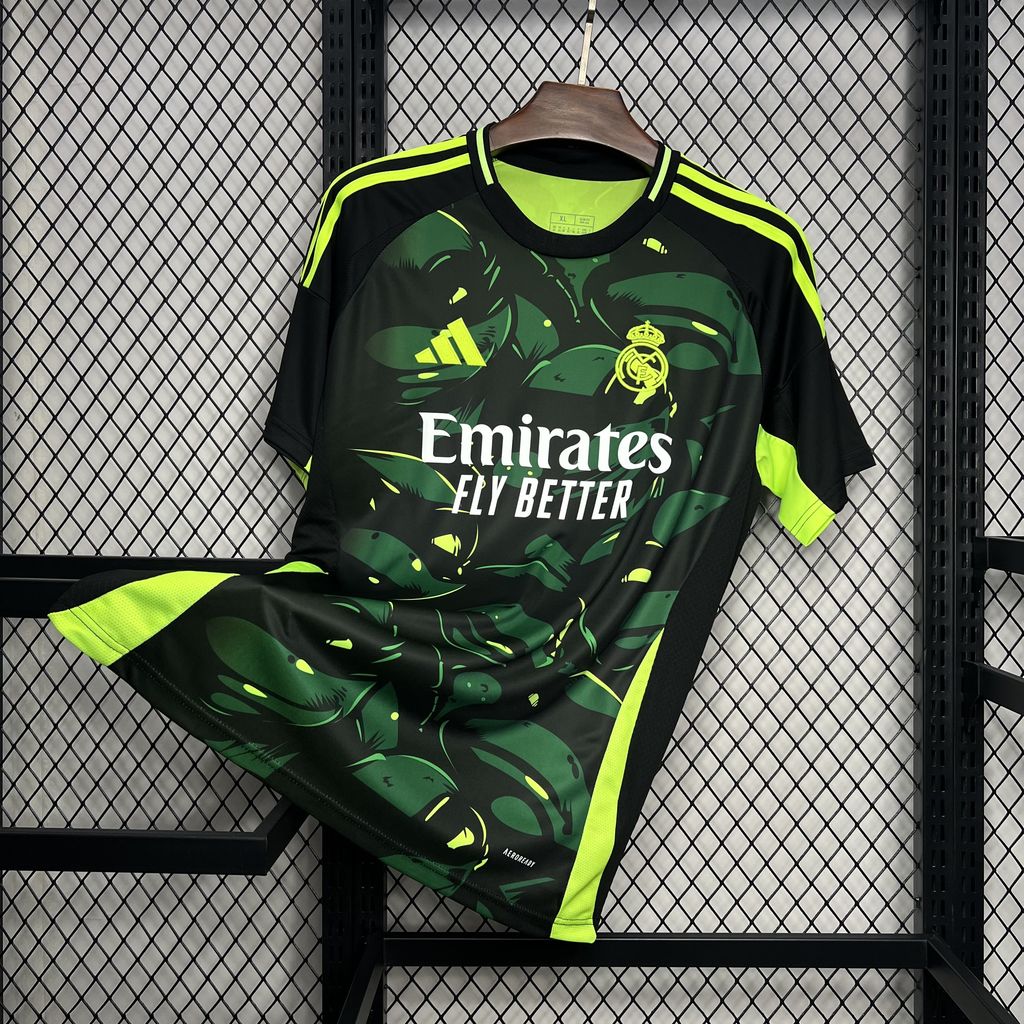 Real Madrid 2024/25 Green And Black Special Edition Jersey
