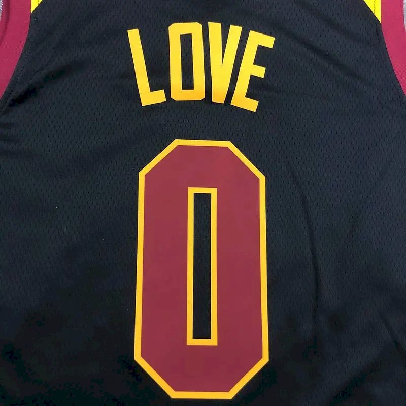 Kevin Love Men’s Black Swingman Team Jersey – Statement Edition
