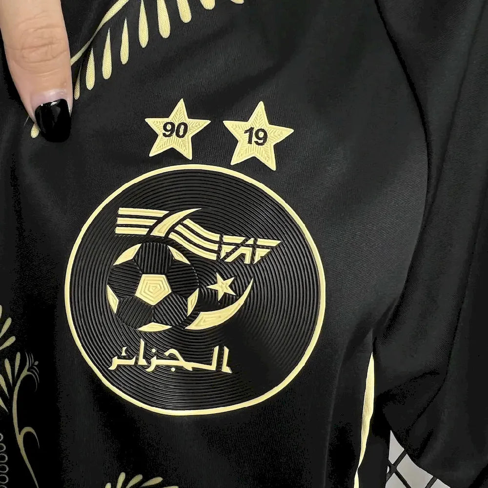 Camisa Karakou Ouro Preto da Argélia 2024/25