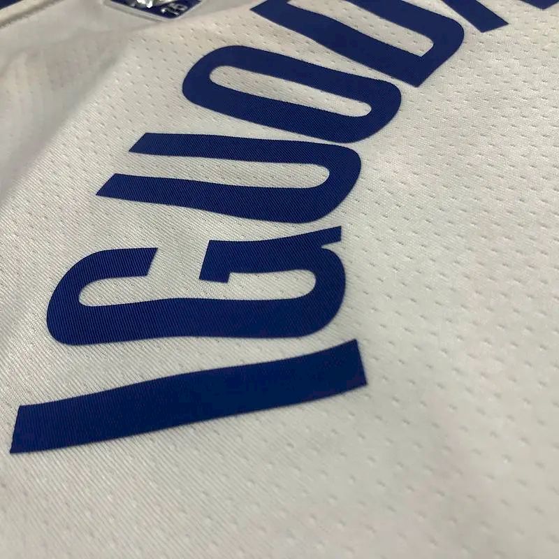 Men’s Andre Iguodala White Team Jersey – 75th Anniversary Edition