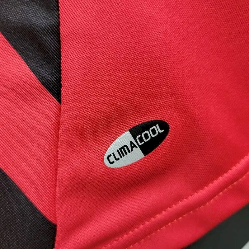 Camisa retrô de mangas compridas do AC Milan 2007/08 Home