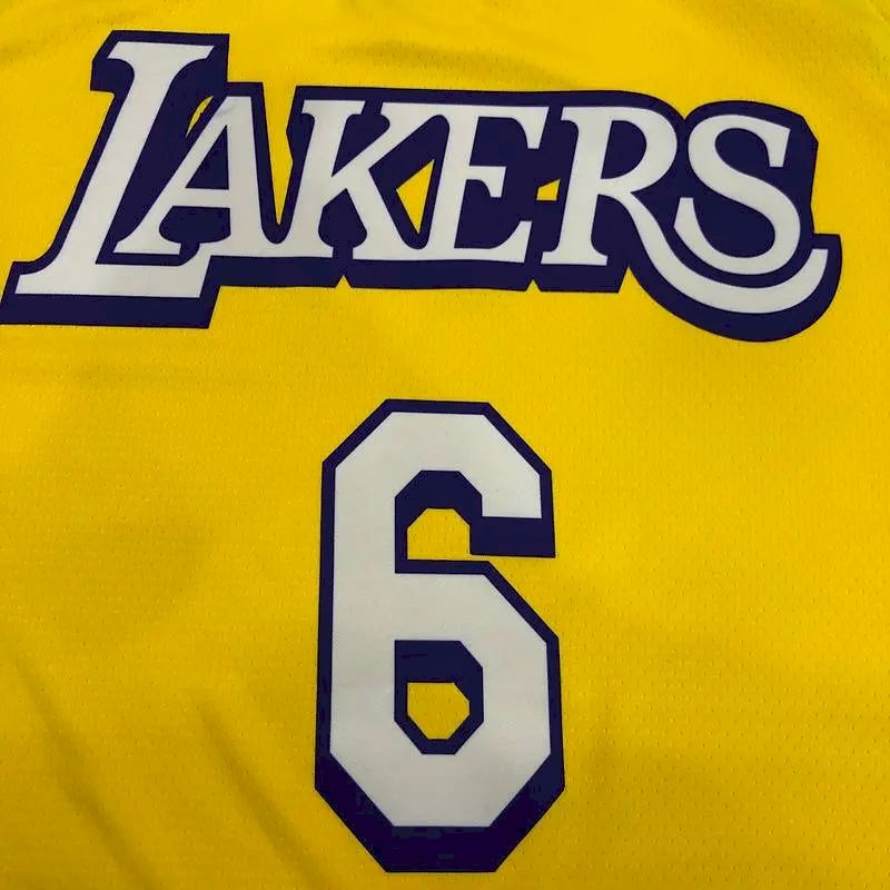 Men’s LeBron James 2020-21 Yellow Player Version Jersey – City Edition