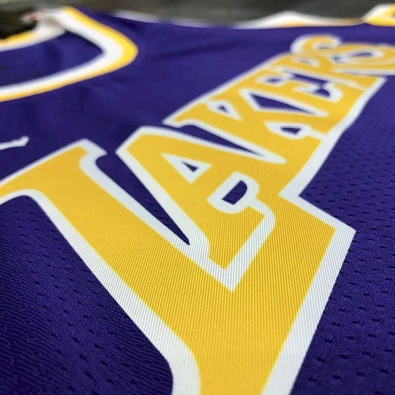 Camisa masculina Kobe Bryant 2020-21 roxa Swingman versão jogador – Edição Statement