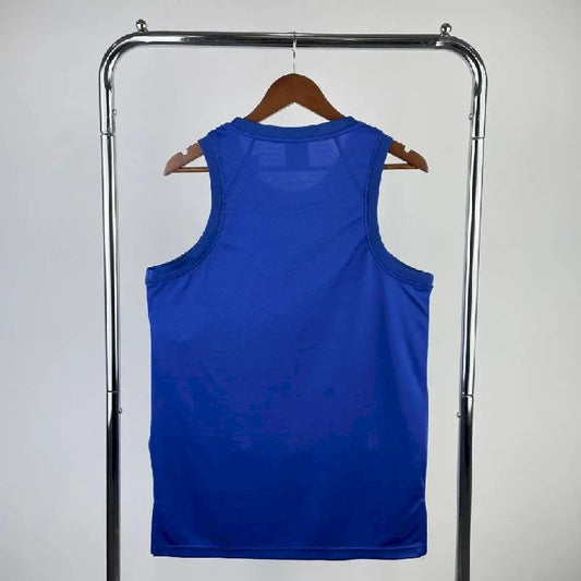 Camisa de treino azul masculina – Edição autêntica