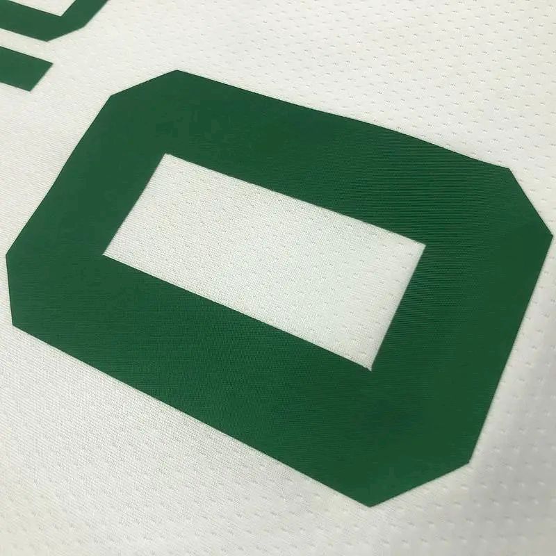 Camisa masculina Jayson Tatum branca do time – Edição de 75º aniversário
