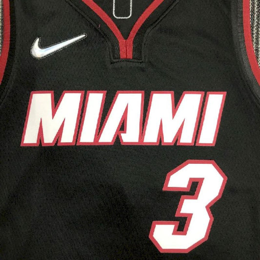 Men’s Dwyane Wade Black Team Jersey – 75th Anniversary Edition