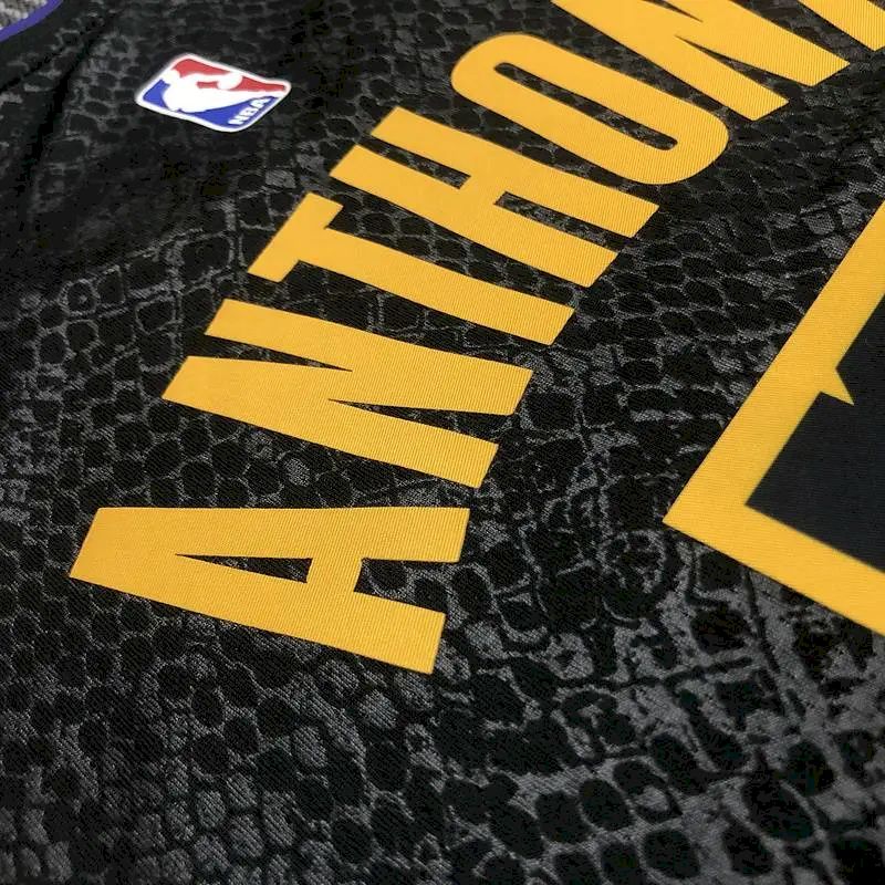 Carmelo Anthony Men’s Black Swingman Team Jersey – Classic Edition