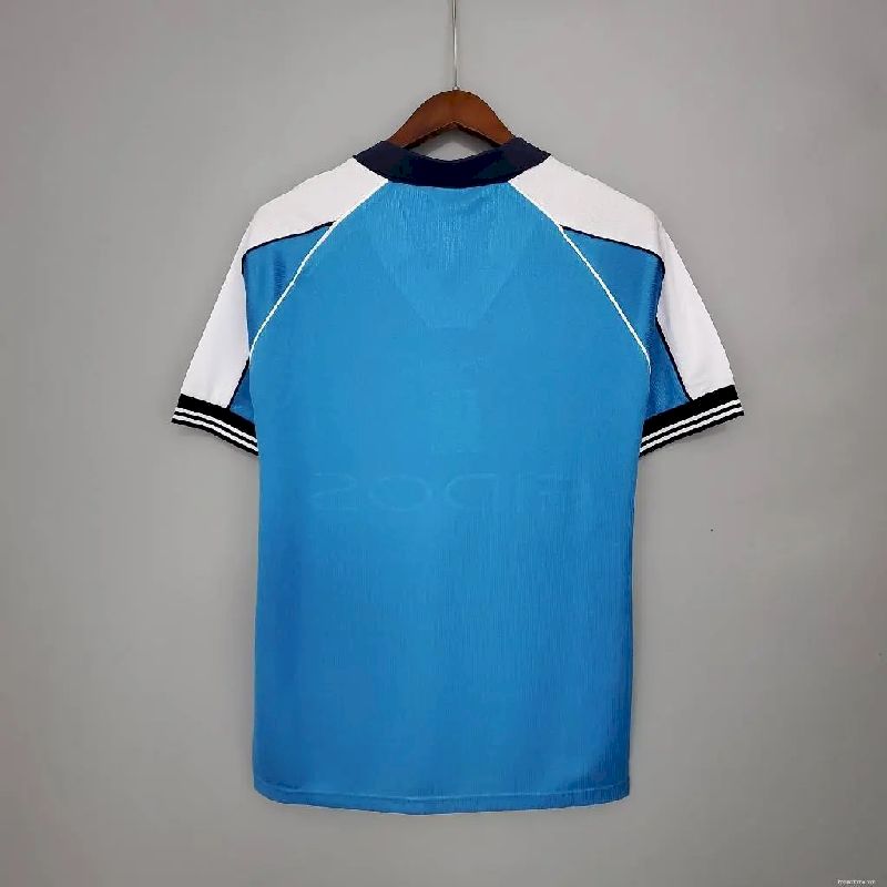 Camisa retrô do Manchester City 1999/01