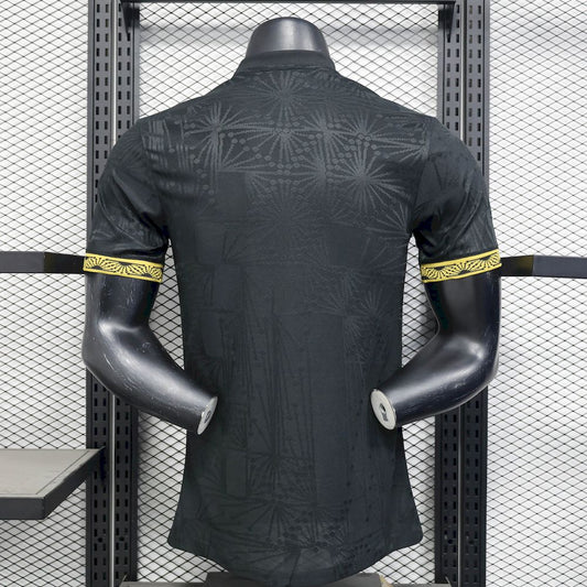 Men's Mexico 2025/26 Gold- Black Jersey Player Version